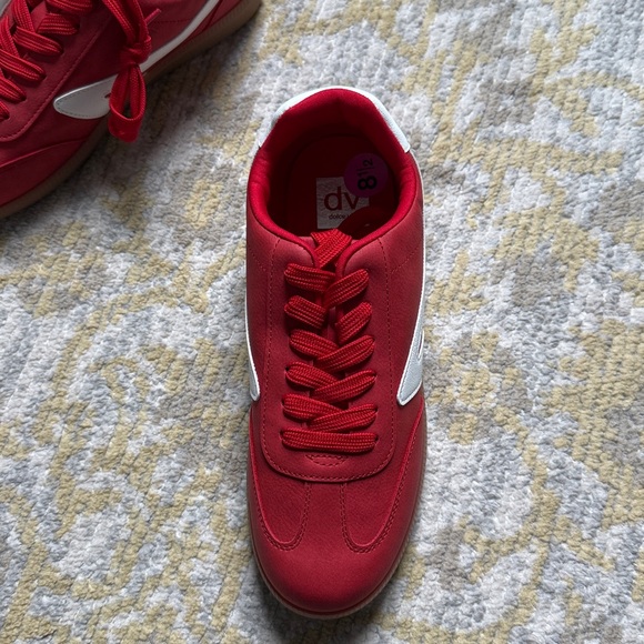 Dolce Vita (DV) red sneakers NWT - Picture 2 of 4